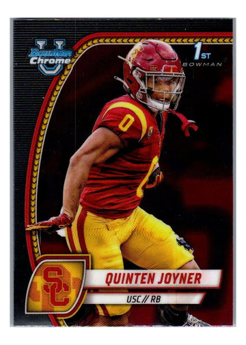 Quinten Joyner Bowman Quinten Joyner 1st Bowman 2024 Bowman Chrome U 146 USC RB Football
