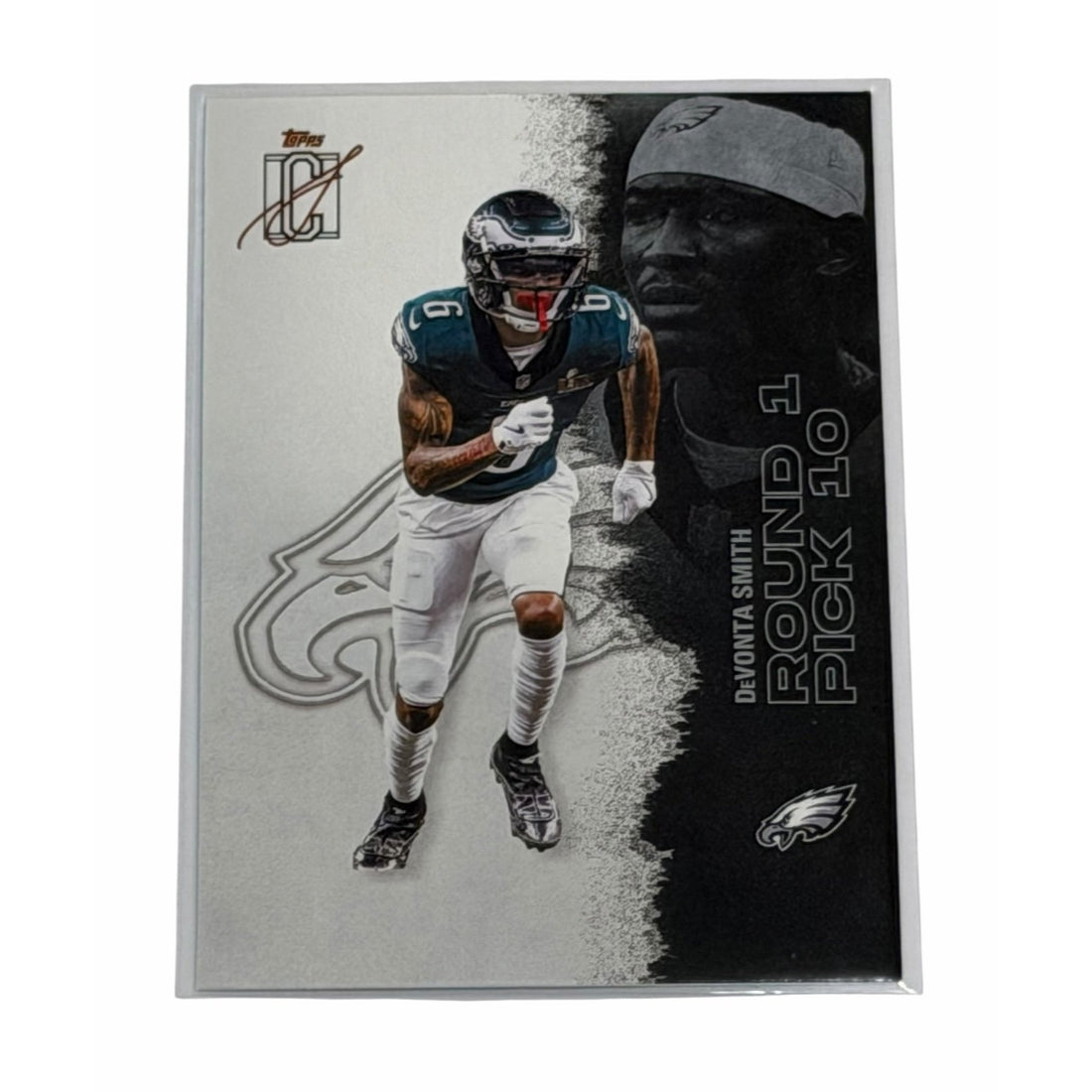 Bijan Robinson Topps Bijan Robinson 2025 Topps Signature Class NFL Falcons Round 1 Pick 8 Card 4