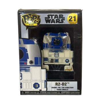 Funko Pop Pin Star Wars R2-D2 enamel collectible pin in display packaging