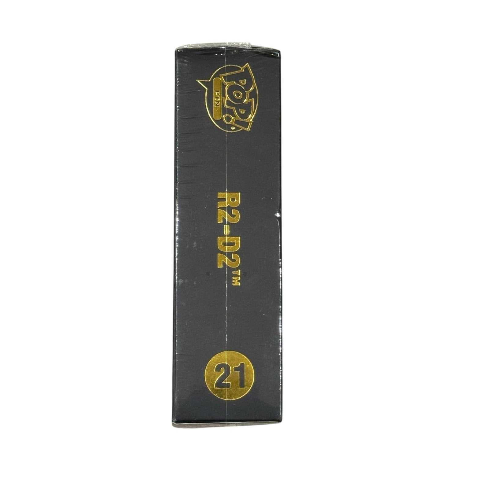 Funko Pop Pin Star Wars R2-D2 21 enamel collectible pin packaging side view