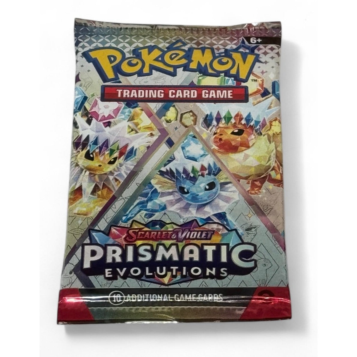 Brand new, factory-sealed Pokémon Scarlet & Violet Prismatic Evolutions booster