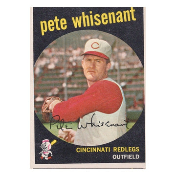 Pete Whisenant 1959 Topps #14 MLB Cincinnati Redlegs Vintage VG Raw Card