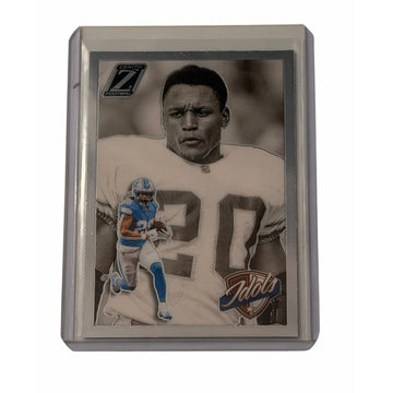 Barry Sanders Jahmyr Gibbs 2024 Panini Zenith Idols #5 NFL Detroit Lions