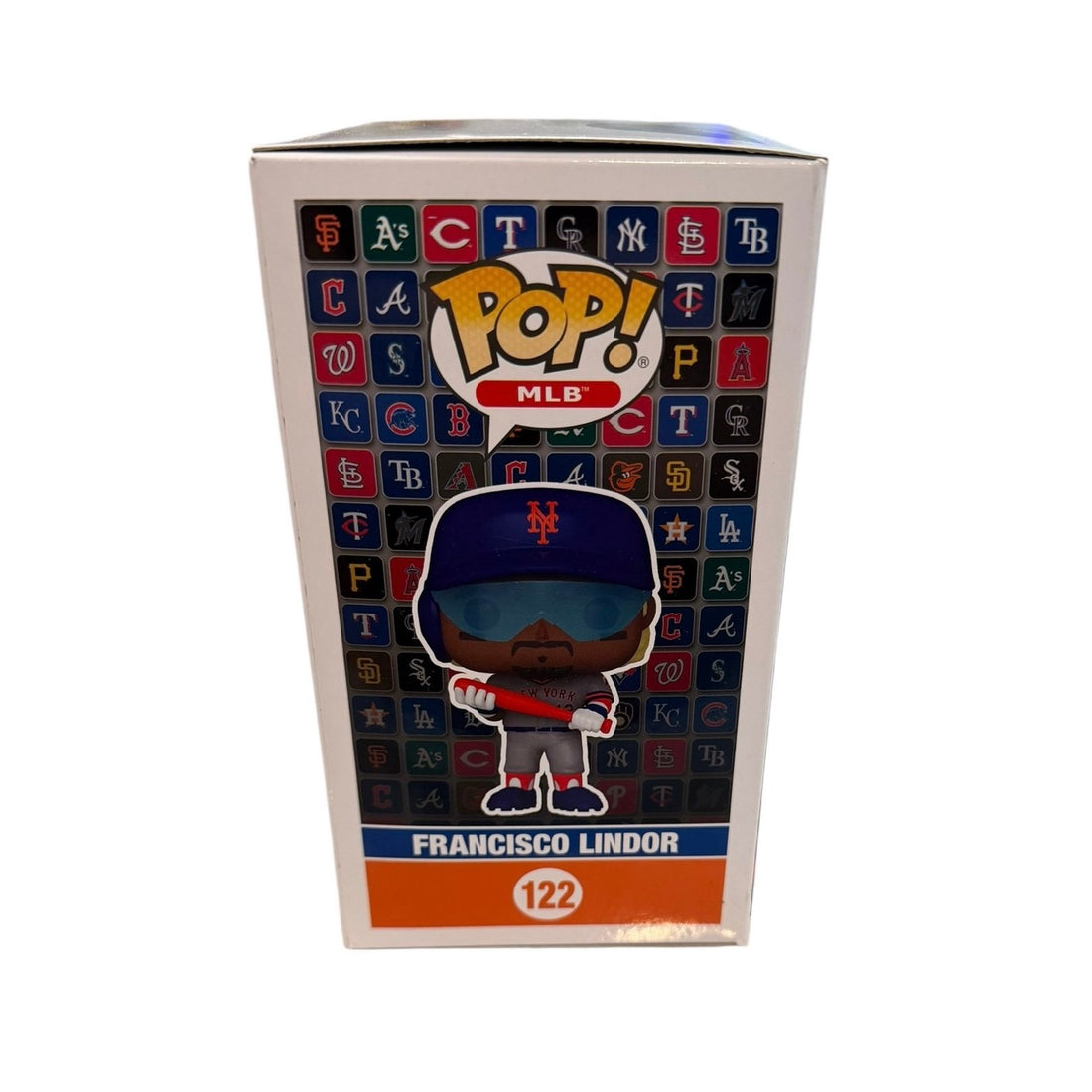 Funko Pop #122 Francisco Lindor MLB New York Mets Vinyl Figure NIB