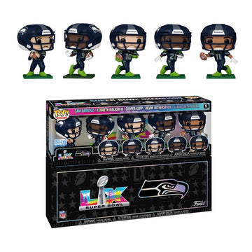 Funko POP! NFL Seahawks SuperFunko POP! NFL Seahawks Super Bowl Champions 5-Pack