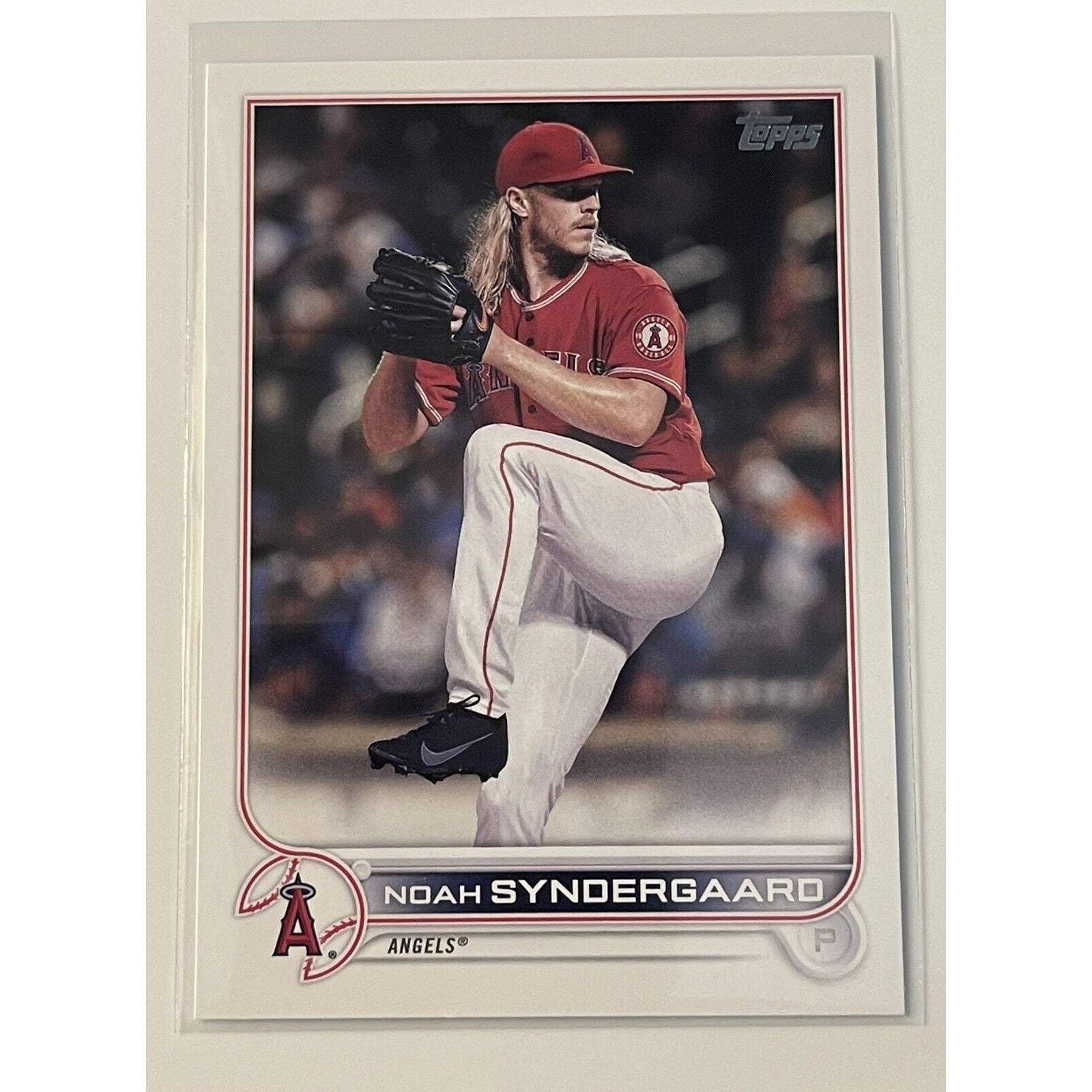 2022 Topps Series 2 Noah Syndergaard Los Angeles Angels - MLB Baseball Card #584