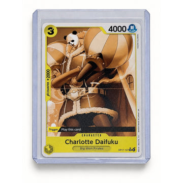 Charlotte Daifuku OP17-107 Pandaman Alt Art English One Piece TCG NM-Mint