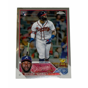 Michael Harris II RC 2023 Topps Chrome #79 MLB Atlanta Braves Superstar