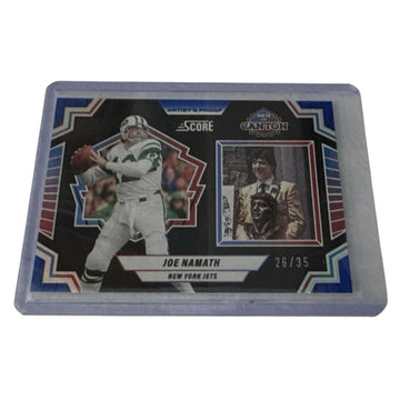 26/35 2025 Score Football Card #15 Joe Namath NFL New York Jets