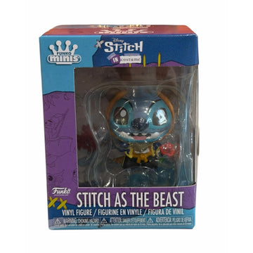 New-SEALED Funko MINIS Stitch As The Beast Disney Lilo & Stitch Vinyl Figure