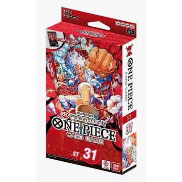 One Piece ST-31 Monkey D Luffy Red Starter Deck English OP-16 Pack Sealed