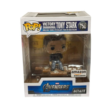 Funko Pop Avengers Victory Shawarma Tony Stark 756 Amazon Exclusive collectible figure in box