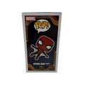 Spider-Man Upgraded Suit Funko Pop vinyl bobblehead in display box Marvel No Way Home 923 collectible