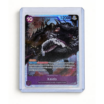 Kaido OP17-062 SR Alternate Art English One Piece TCG Foil Card NM-Mint