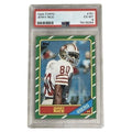 1986 Topps Jerry Rice Rookie Card PSA 6 EX MT #161 NFL San Francisco 49ers football trading card