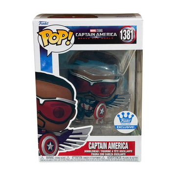 Captain America Funko Pop 1381 Marvel Brave New World Exclusive