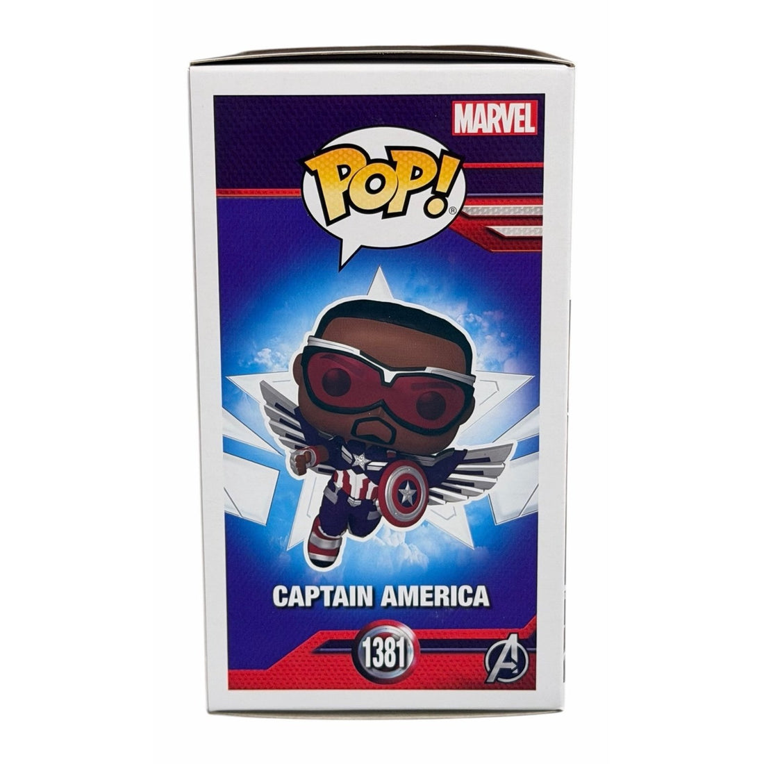 Captain America Funko Pop 1381 Marvel Brave New World Exclusive