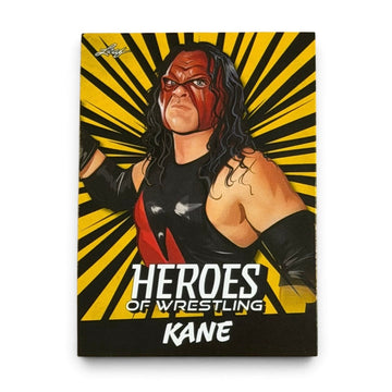 2023 Leaf Heroes of Wrestling Kane B-6 WWE Big Red Machine Wrestling Card Mint
