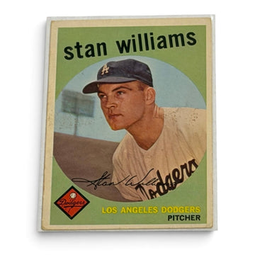 1959 Topps Stan Williams #53 Los Angeles Dodgers Vintage MLB Baseball Card