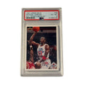 1991 Upper Deck Michael Jordan All Star Checklist PSA 6 card in protective slab