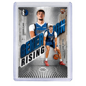 Cooper Flagg Topps Chrome Cooper Flagg RC 2025 Topps Chrome Generation Rising GR 1 NBA Dallas Mavericks