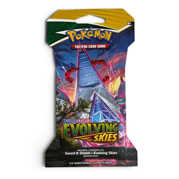Pokémon TCG Sword & Shield Evolving Skies Sleeved Booster Pack Sealed New