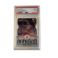 2006 Fleer Team Leaders Michael Jordan PSA 9 Mint basketball card Chicago Bulls