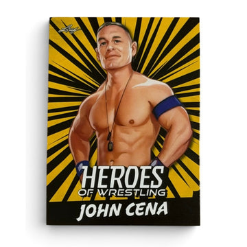 2023 Leaf Heroes of Wrestling John Cena B-5 WWE Wrestling Card Mint New