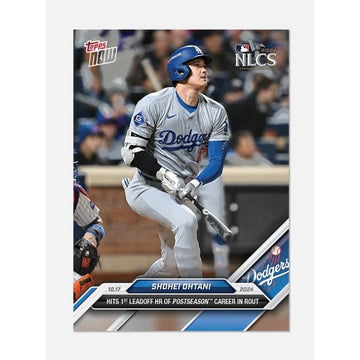 ONLY 9504 Printed Shohei Ohtani 2024 Topps NOW #845 MLB LA Dodgers 1st NLCS HR