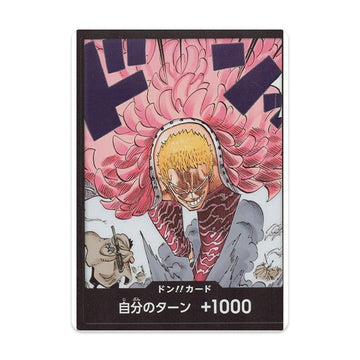 One Piece Card Game DON!! Donquixote Doflamingo Japanese Bandai MINT