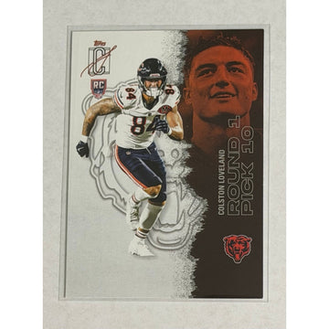 Colston Loveland RC 2025 Topps Signature Class Round 1 Pick 10 #113 NFL Bears