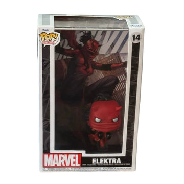 Funko Pop Comic Covers Marvel Elektra #14 Daredevil Series Display Case