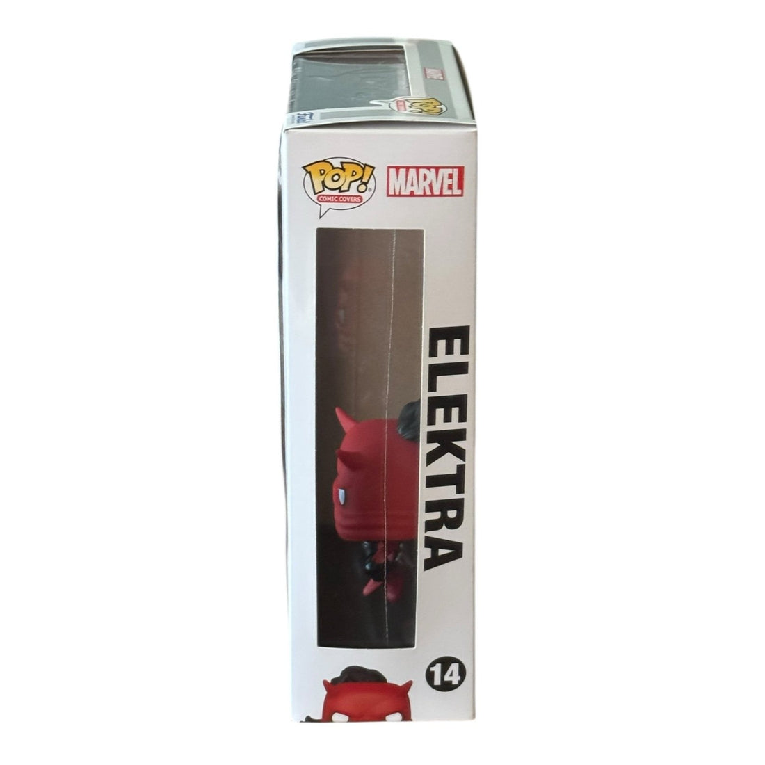 Funko Pop Comic Covers Marvel Elektra #14 Daredevil Series Display Case