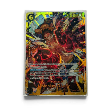 Monkey D. Luffy OP10-118 SEC Alt Art Royal Blood One Piece TCG English Gear 4