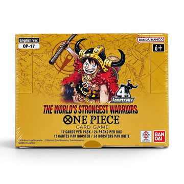 One Piece Card Game OP-17 World’s Strongest Warriors English Booster Sealed Box