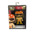 Funko Pop Pin WWE Macho Man Randy Savage enamel collectible figure in orange star gear packaging
