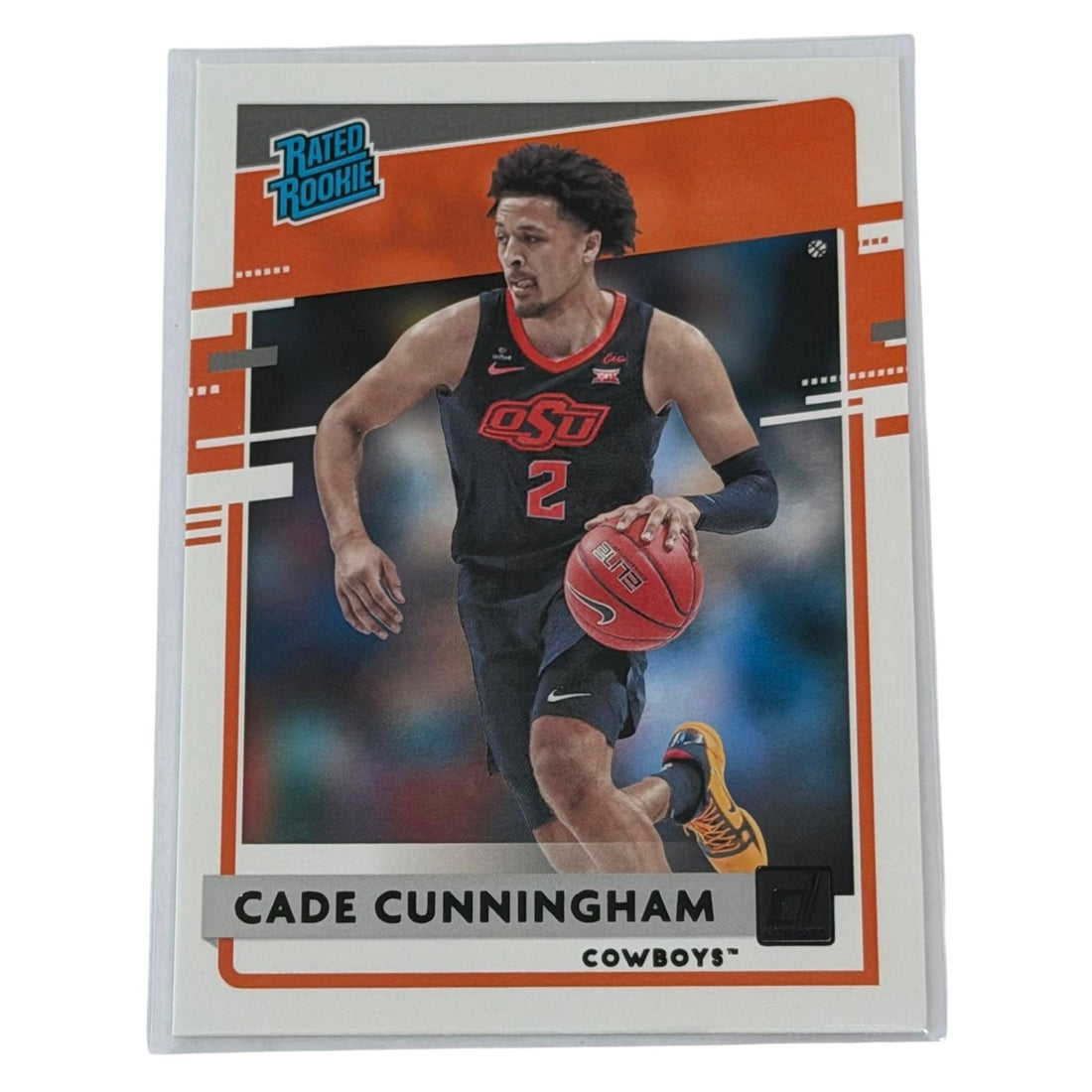 Cade Cunningham RC 2021 Panini Chronicles Cade Cunningham RC 2021 Panini Chronicles Donruss Rated Rookie 26 NBA Pistons