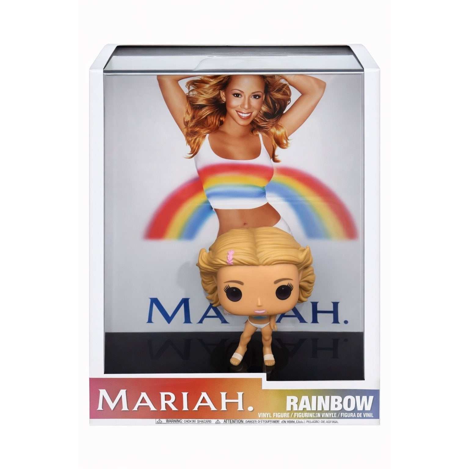 Funko Pop Albums Mariah Carey Rainbow vinyl figure in original sealed display case