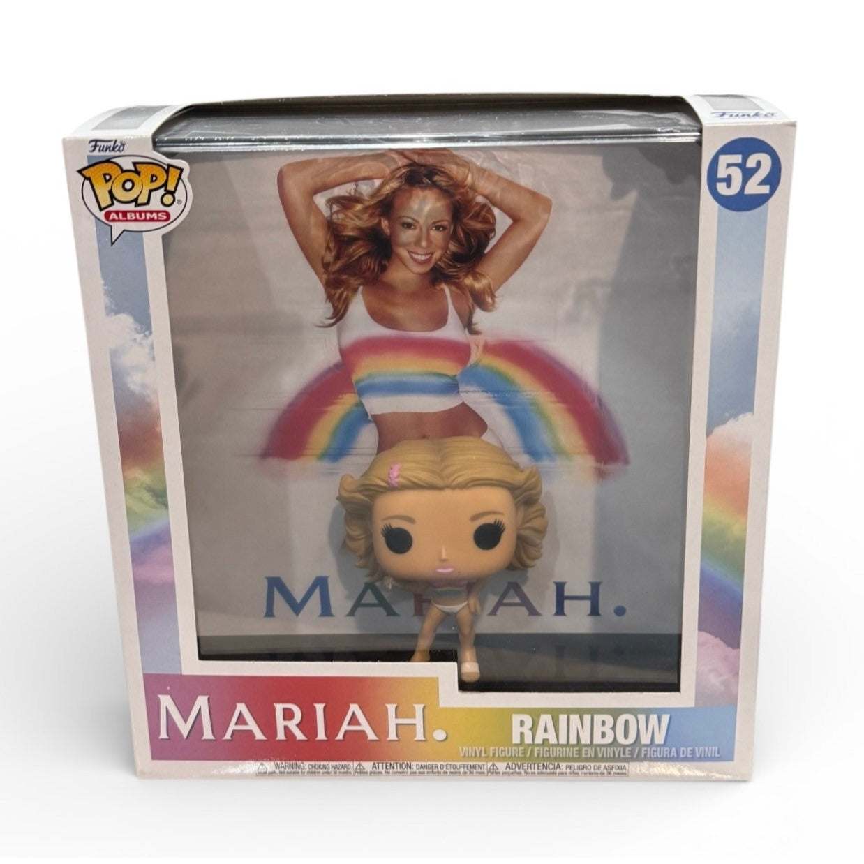 Funko Pop Albums Mariah Carey Rainbow vinyl figure in original display case