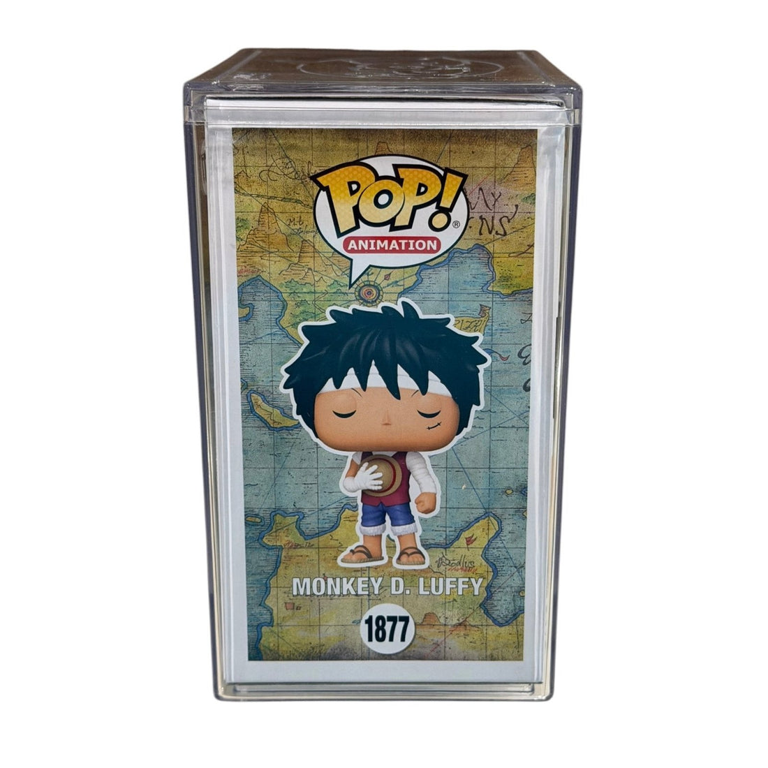 Limited Edition Monkey D Luffy Funko Pop 1877 Exclusive Encased Vinyl Figure