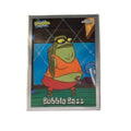 Topps Chrome SpongeBob 25th Anniversary Bubble Bass #19 trading card in near mint condition
