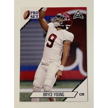 2021 Leaf Pro Set BRYCE YOUNG RC NCAA Alabama/NFL Panthers 2023 - NFL 1st ROUND*