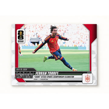 2026 Panini Instant FIFA World Cup Ferran Torres Spain #244 PR 4015 Card