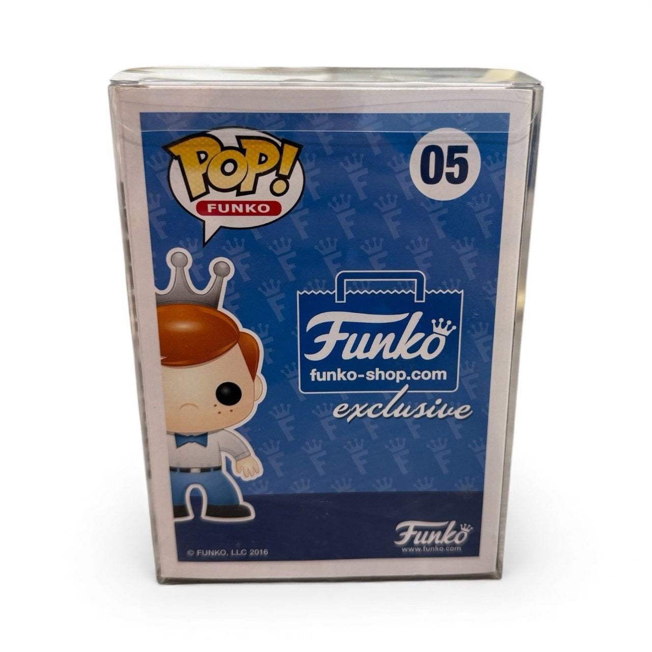 Freddy Funko #05 Funko-Shop exclusive pop vinyl figure sealed in hard protector case