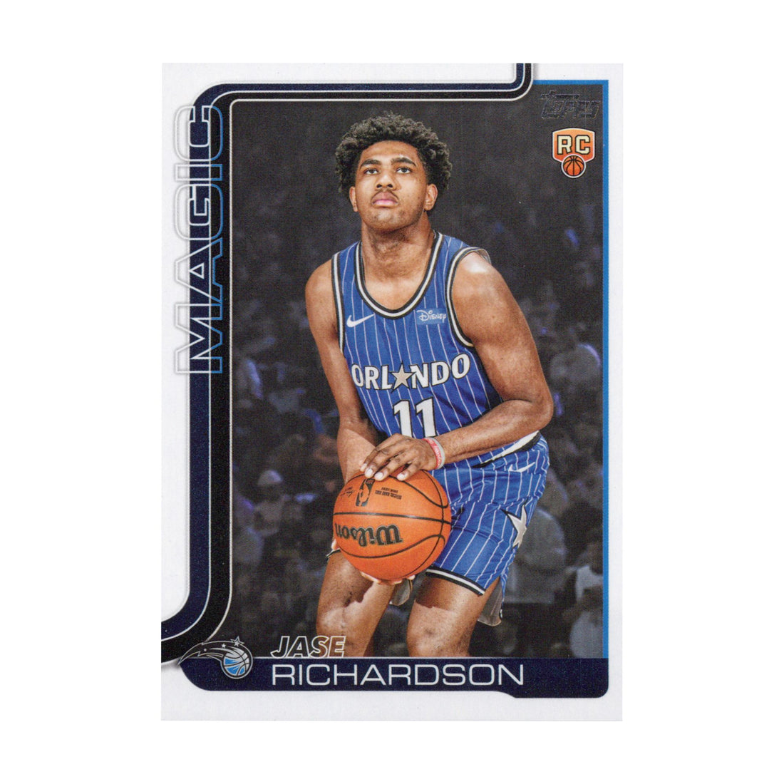 Jase Richardson 2025-26 Topps Basketball #225 Orlando Magic NBA Rookie - front