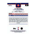 Ron Holland II 2025-26 Topps Basketball #42 Pistons NBA Basketball Card - back
