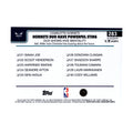 Charlotte Hornets Hive Mentality 2025-26 Topps Basketball #283 NBA Card - back