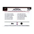 Miami Heat Catch Fire 2025-26 Topps Basketball #284 NBA Basketball Card - back