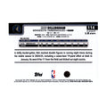Rob Dillingham 2025-26 Topps Basketball #114 Minnesota Timberwolves NBA - back