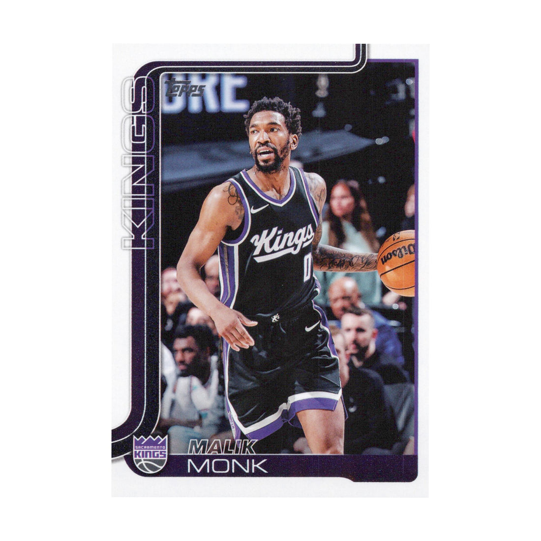 Malik Monk 2025-26 Topps Basketball #164 Sacramento Kings NBA Basketball - front